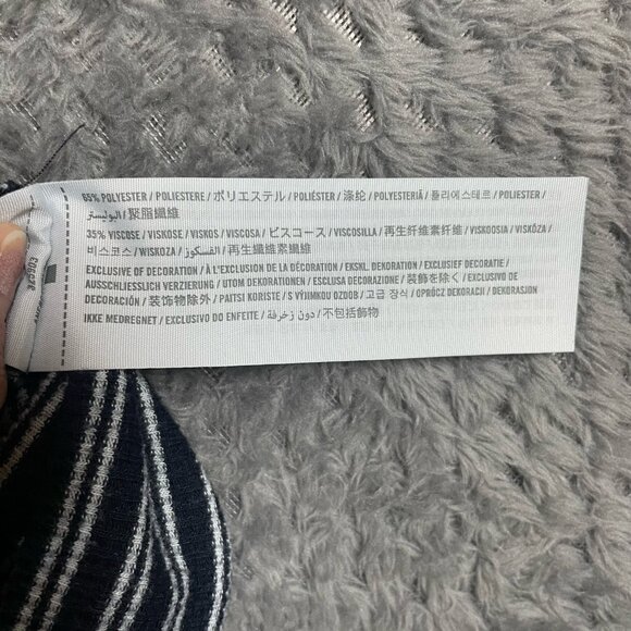 Hollister Women's Must Have Collection Striped Hoodie Cropped Size Small Preppy - Picture 6 of 10